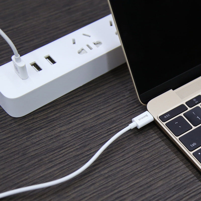 Кабель Baseus Flash Series Type-C 2.0 Cable 1M Білий
