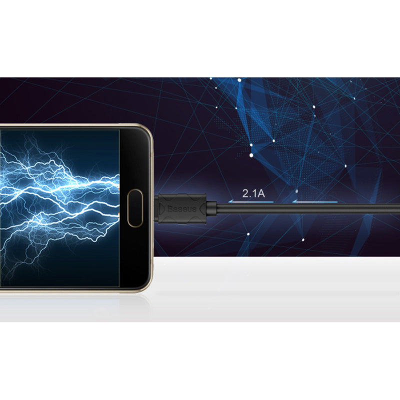 Кабель USB Baseus Yaven з виходом Micro USB (1M) Чорний