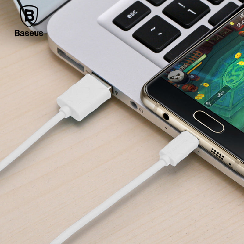 Кабель USB Baseus Yaven з виходом Micro USB (1M) Білий