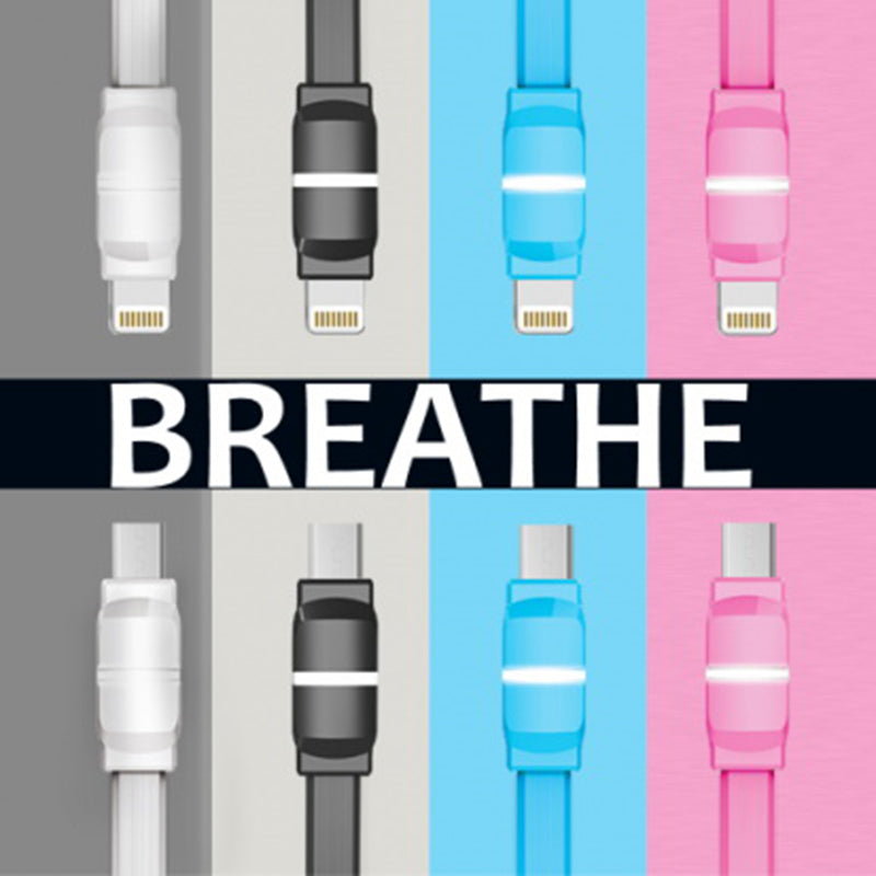 Кабель Remax RC-029i Breathe Lightning-USB 1m Чорний