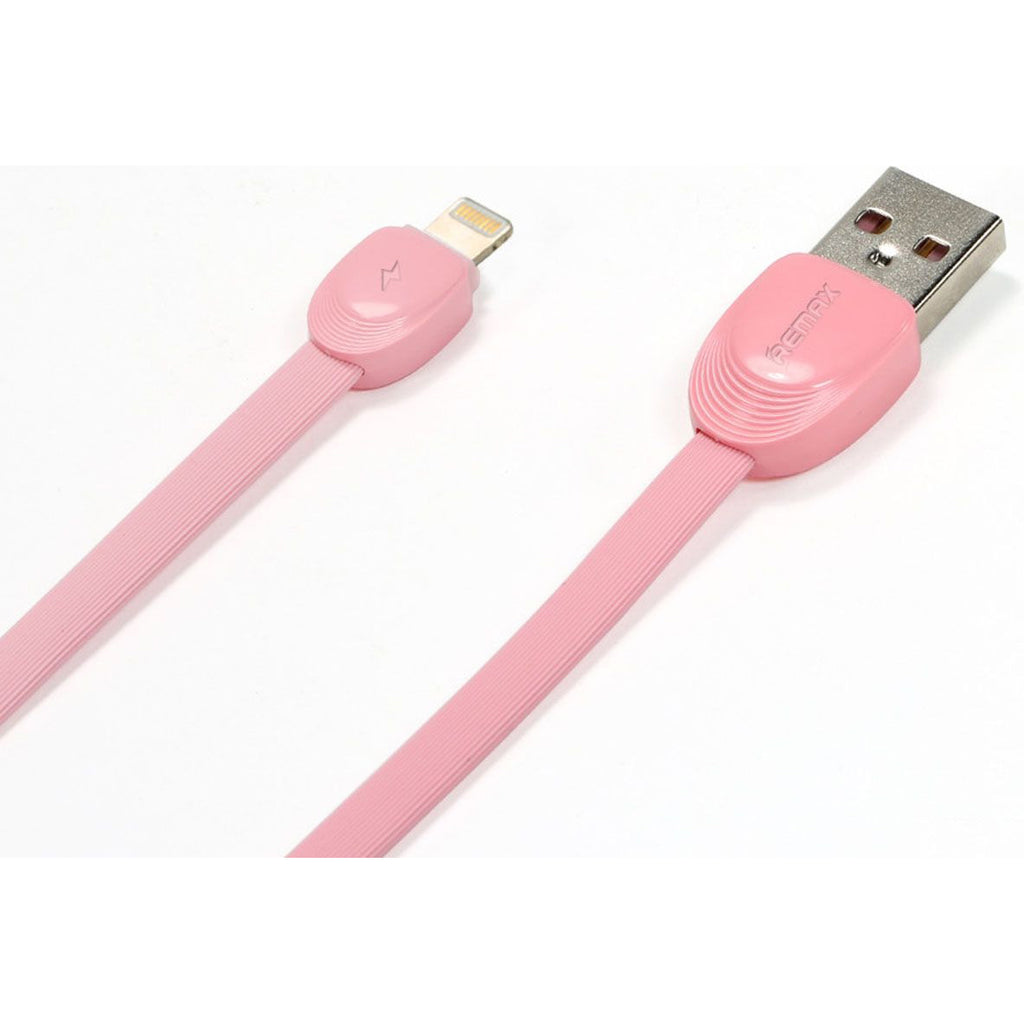 Кабель Remax Shell Series Lightning RC-040i Pink