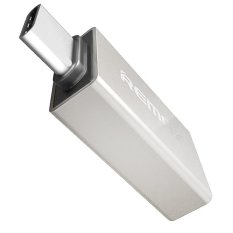 Перехідник Remax USB(F) to Type-C (M) RA-OTG1 Silver