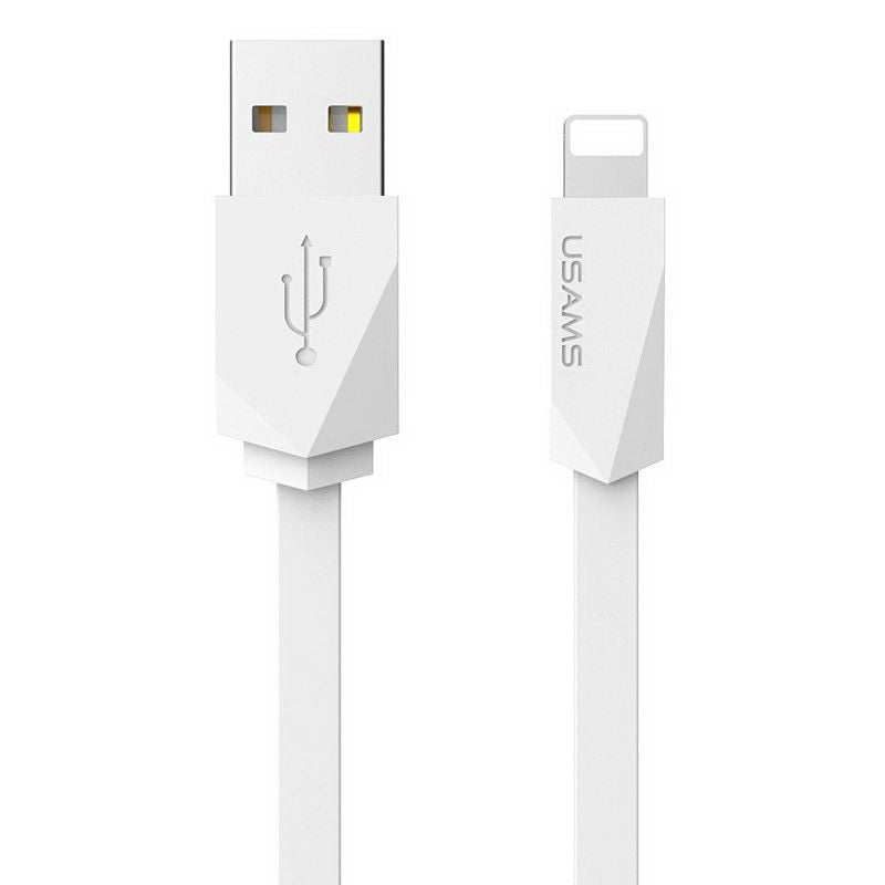 Кабель USB Usams Rhombic US-SJ083 Lightning (1M) White