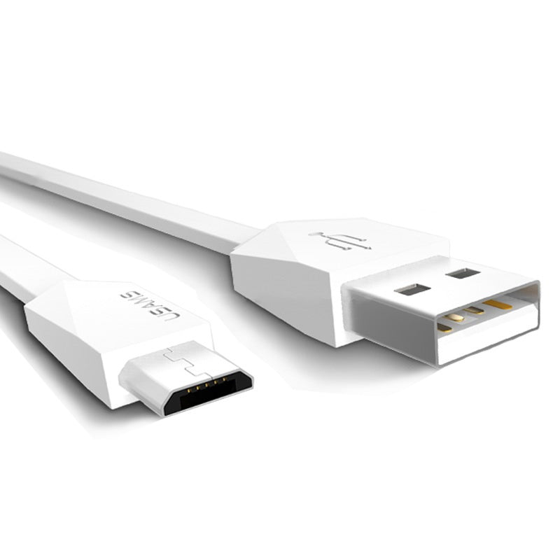Кабель USB Usams Rhombic US-SJ084 з виходом Micro USB (1M) White