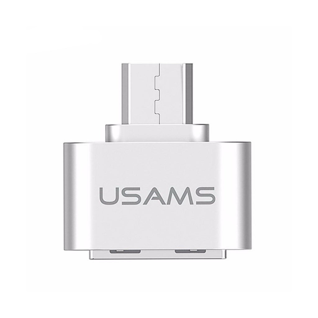 Перехідник Usams Micro OTG US-SJ009 White