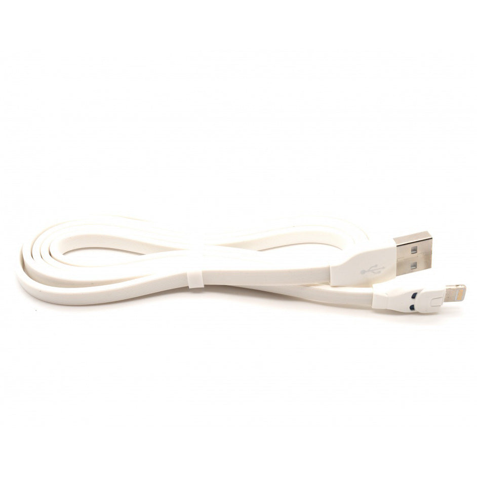 Кабель Hoco U14 Steel Lightning Cable 1.2 м White