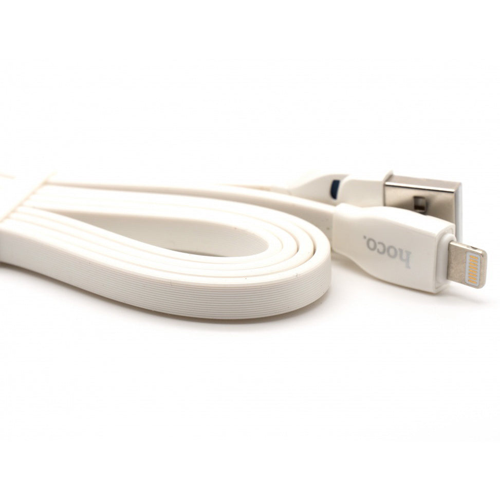 Кабель Hoco U14 Steel Lightning Cable 1.2 м Gray