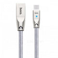 Кабель Hoco U9 Zinc Alloy Jelly knitted micro-USB (Silver) 1.2 м Silver