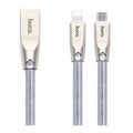 Кабель Hoco U9 JELLY KNITTED Lightning-USB 1.2m Steel