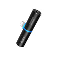 Перехідник Hoco LS4 T tower Lightning digital audio converter 2A Black