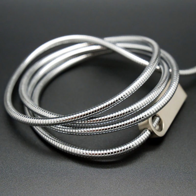 Кабель USB Hoco U8 Lightning Zinc Alloy Metal 1m Tarnish