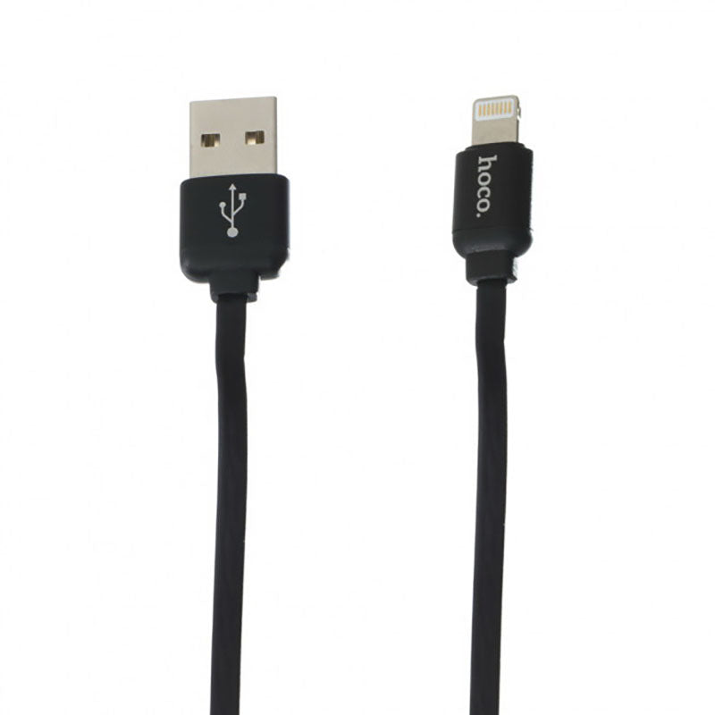 Кабель Hoco U23 Resilient Collectable Lightning-USB Black