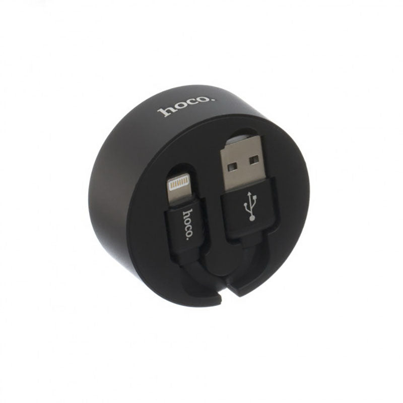 Кабель Hoco U23 Resilient Collectable Lightning-USB Black