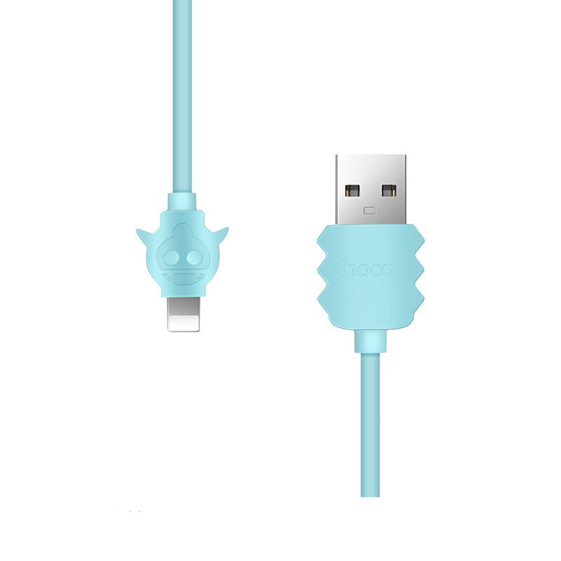Кабель USB Hoco X16 Lightning iPhone Небесно-блакитний