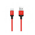 Кабель USB Lightning Hoco X14 Times Speed iPhone 1m Червоний+Чорний