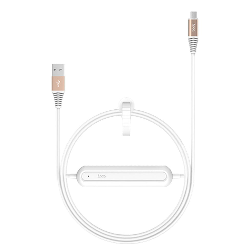 Кабель USB Type-C Hoco U22 U Bei Power Bank 2000mAh 1.2m Білий