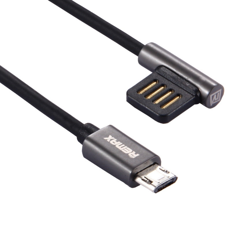 Кабель Remax RC-054m Emperor microUSB-USB Чорний