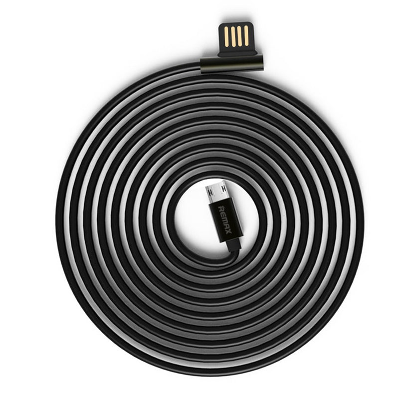 Кабель Remax RC-054m Emperor microUSB-USB Чорний
