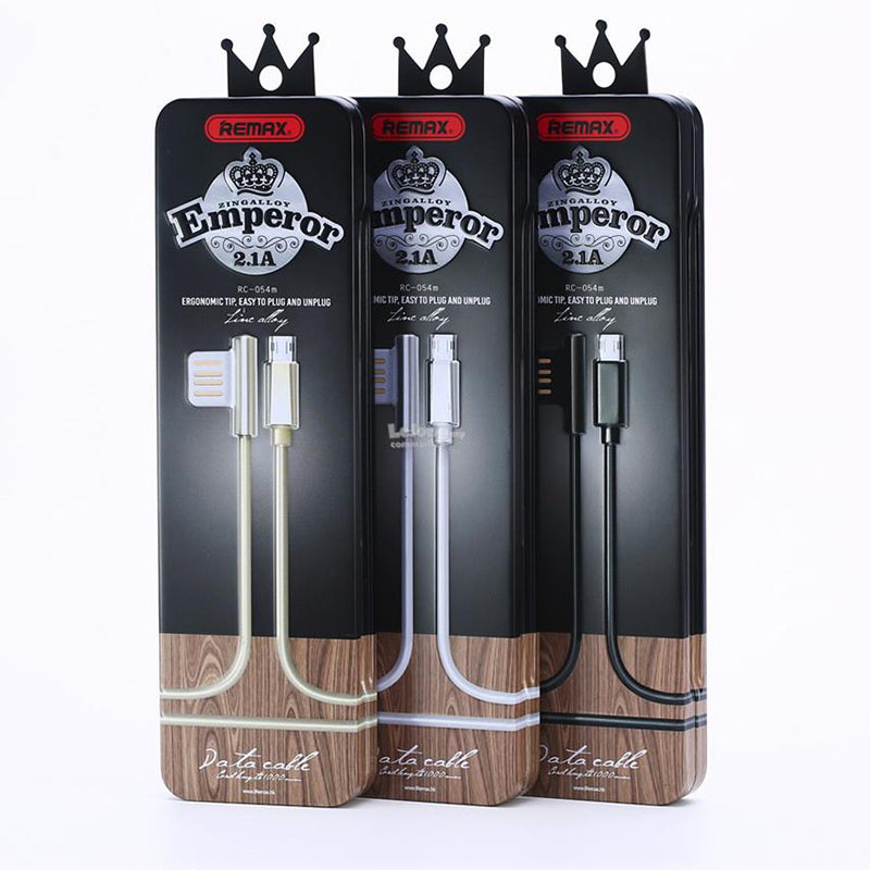 Кабель Remax RC-054m Emperor microUSB-USB Чорний