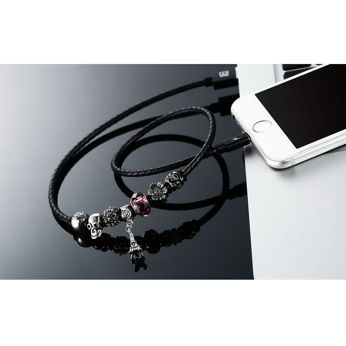 Кабель синхронізації Remax Jewellery RC-058i Lightning 0,5 м Black