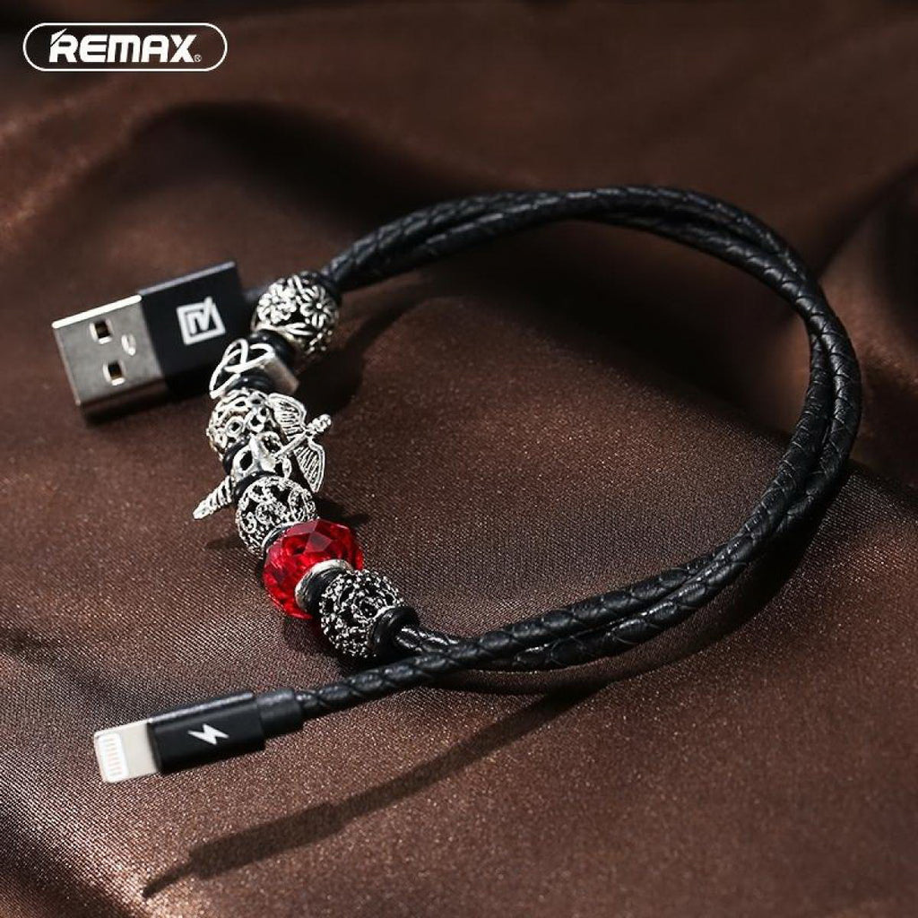 Кабель синхронізації Remax Jewellery RC-058i Lightning 0,5 м Black