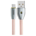 Кабель MicroUSB Remax Knight RC-043m 1м Silver-Rose