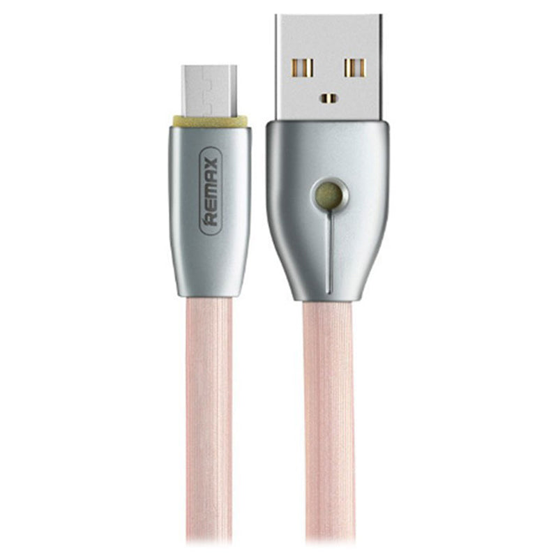Кабель MicroUSB Remax Knight RC-043m 1м Rose