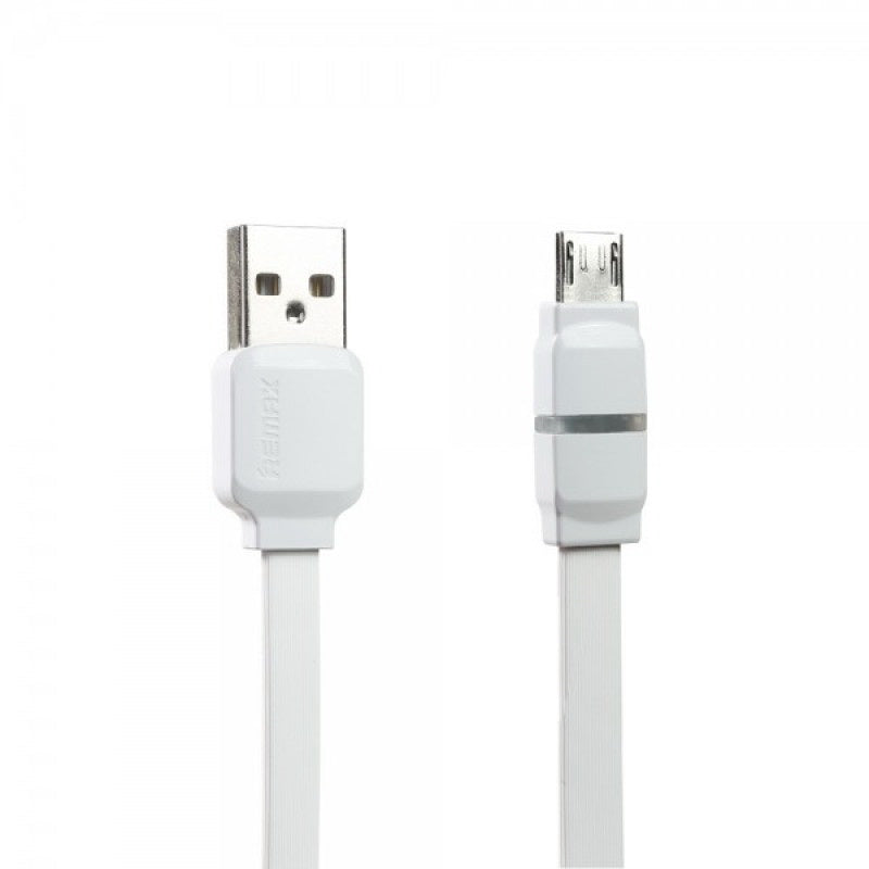 Кабель Remax RC-029m Breathe microUSB-USB 1m Білий