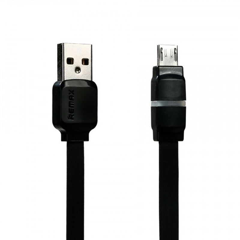 Кабель Remax RC-029m Breathe microUSB-USB 1m Чорний