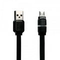 Кабель Remax RC-029m Breathe microUSB-USB 1m Чорний