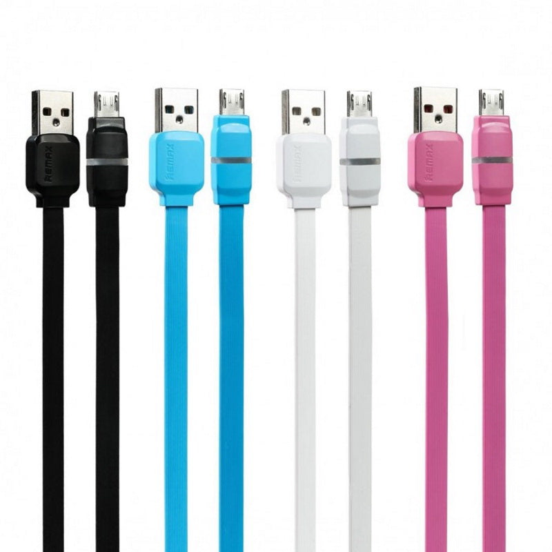 Кабель Remax RC-029m Breathe microUSB-USB 1m Чорний