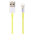 Кабель USB Lightning Hoco X8 1m Yellow