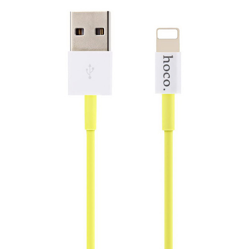 Кабель USB Lightning Hoco X8 1m Green