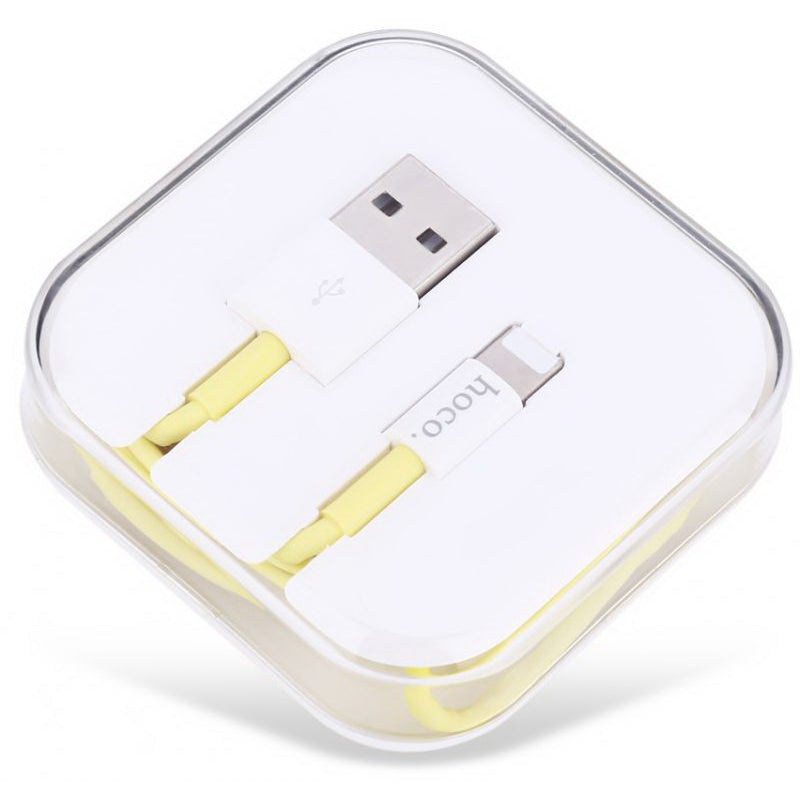 Кабель USB Lightning Hoco X8 1m Green