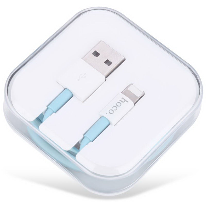 Кабель USB Lightning Hoco X8 1m Green