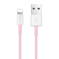 Кабель USB Lightning Hoco X8 1m Pink