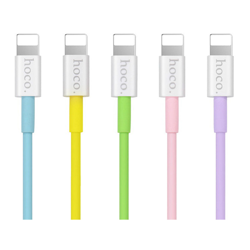 Кабель USB Lightning Hoco X8 1m Green