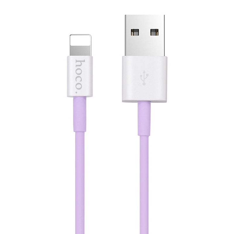 Кабель USB Lightning Hoco X8 1m Green