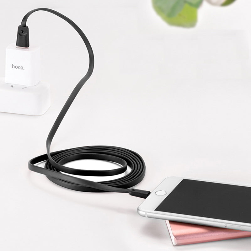 Кабель Hoco X9 High Speed Lightning-USB 1m Чорний