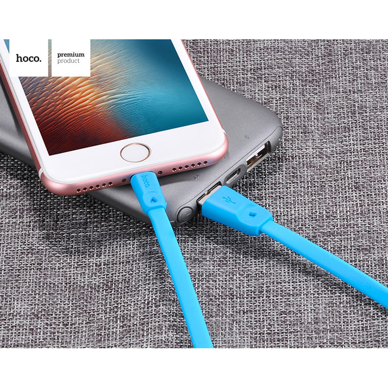 Кабель Hoco X9 High Speed Lightning-USB 2m Синій