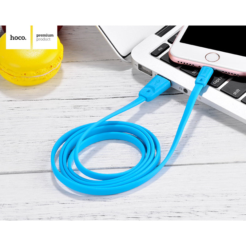 Кабель Hoco X9 High Speed Lightning-USB 1m Синій