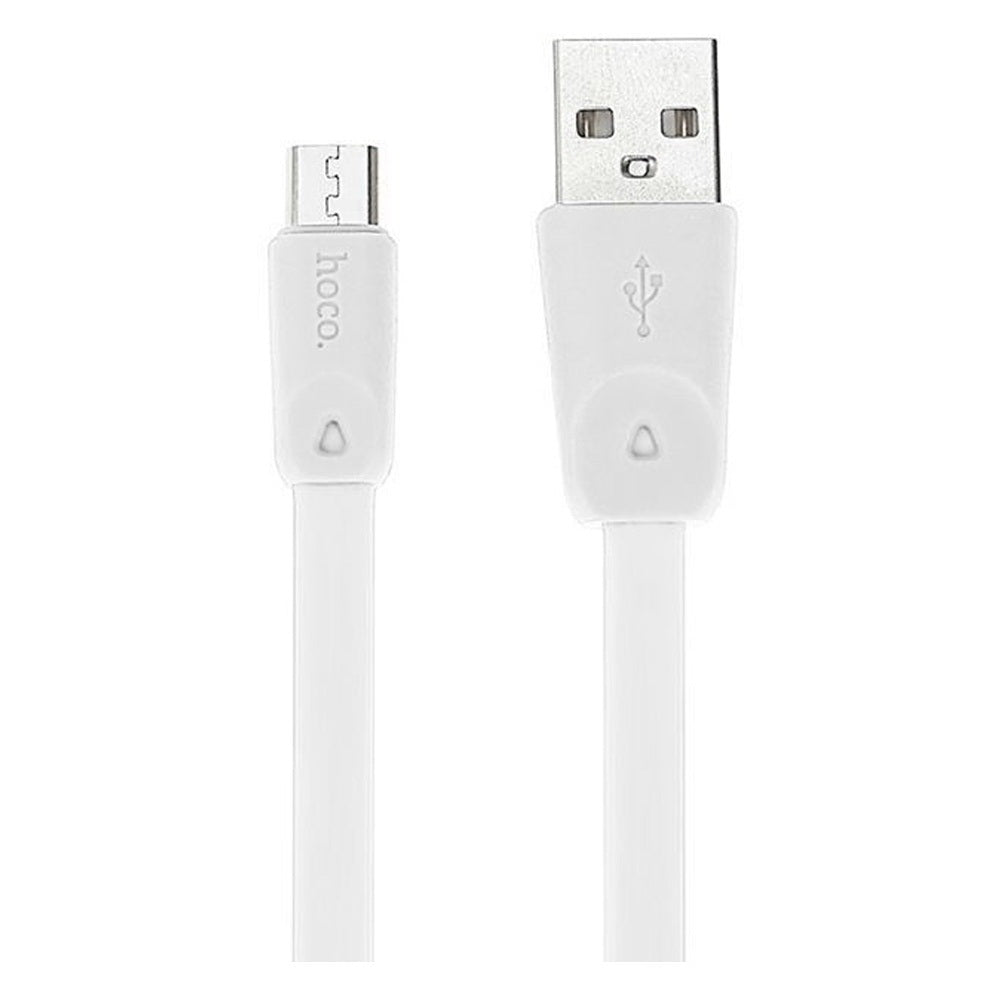 Кабель Hoco X9 microUSB 1m White