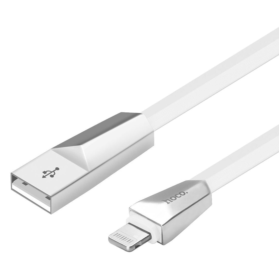 Кабель USB Lightning Hoco X4 Zinc Alloy Rhombic 1.2m Black
