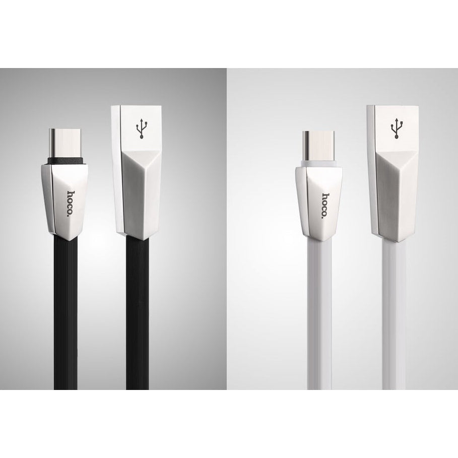 Кабель USB Hoco X4 з виходом Type-C Чорний