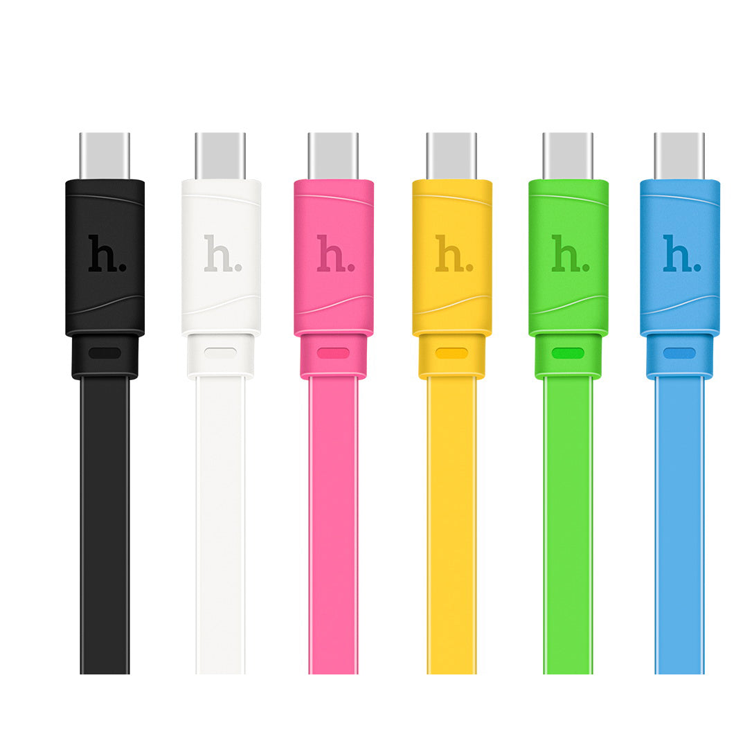 Кабель Hoco X5 Bamboo Lightning для iPhone Yellow