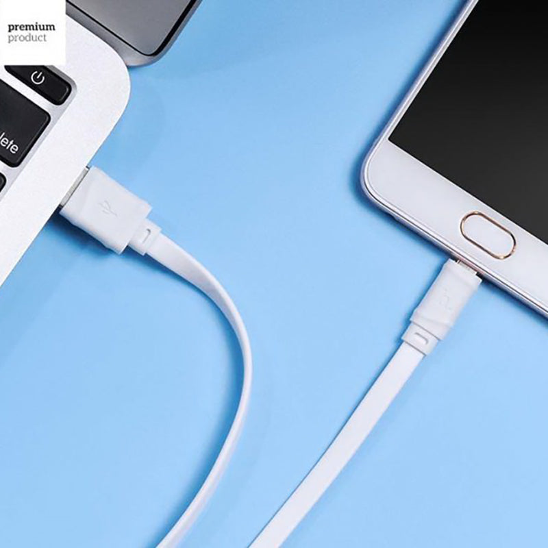 Дата кабель Hoco X5 Bamboo USB to MicroUSB (100см) Білий