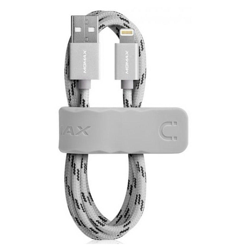 Кабель Momax Elite Lightning Cable 1M Silver