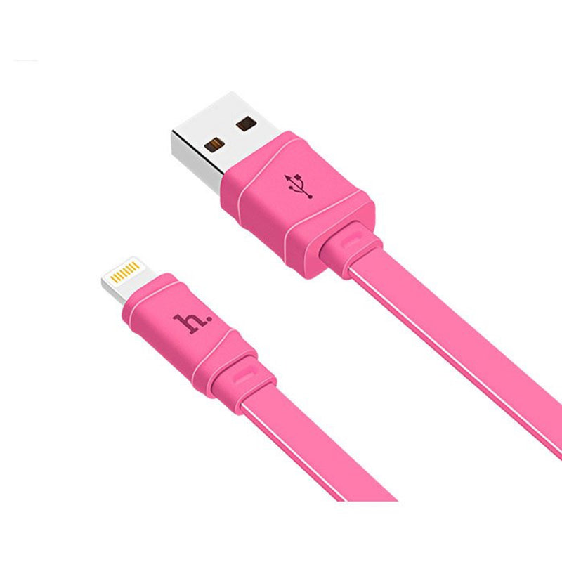 Кабель Hoco X5 bamboo Type-C Pink