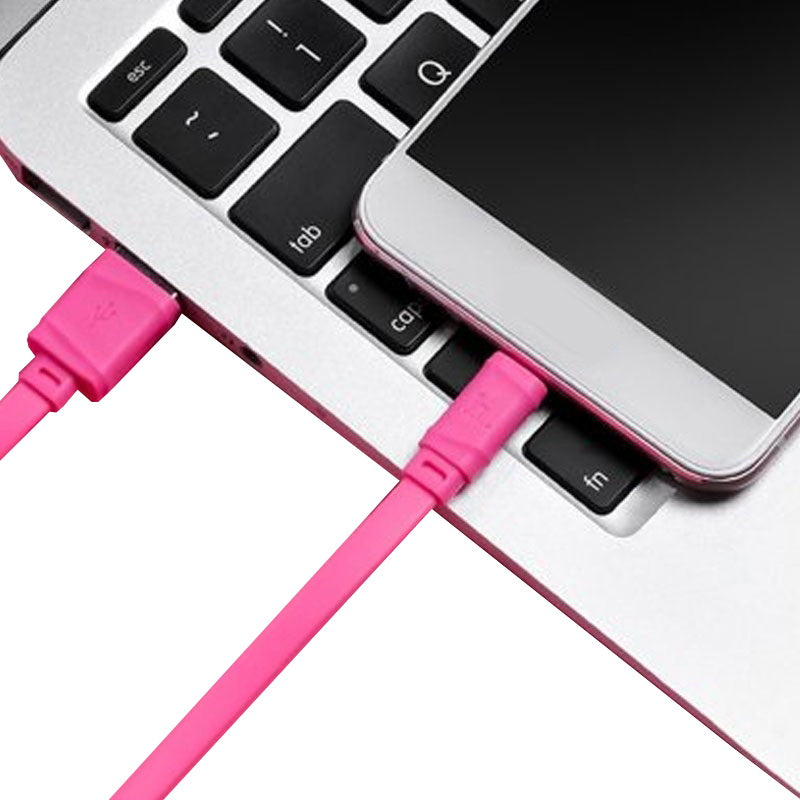 Кабель Hoco X5 bamboo Type-C Pink