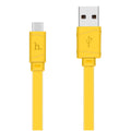 Кабель Hoco X5 bamboo Type-C Yellow